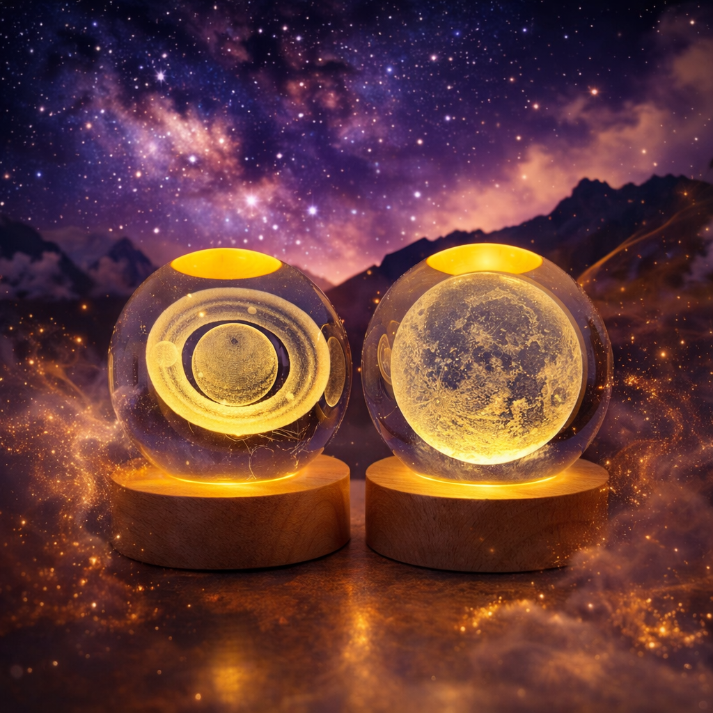 Kosmische verlichting voor een magische sfeer