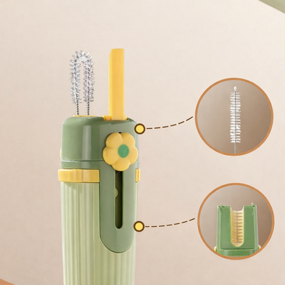 Sanne- 5‑in‑1 Reinigingsborstelset voor Waterflessen Alles-in-één Schoonmaakpakket