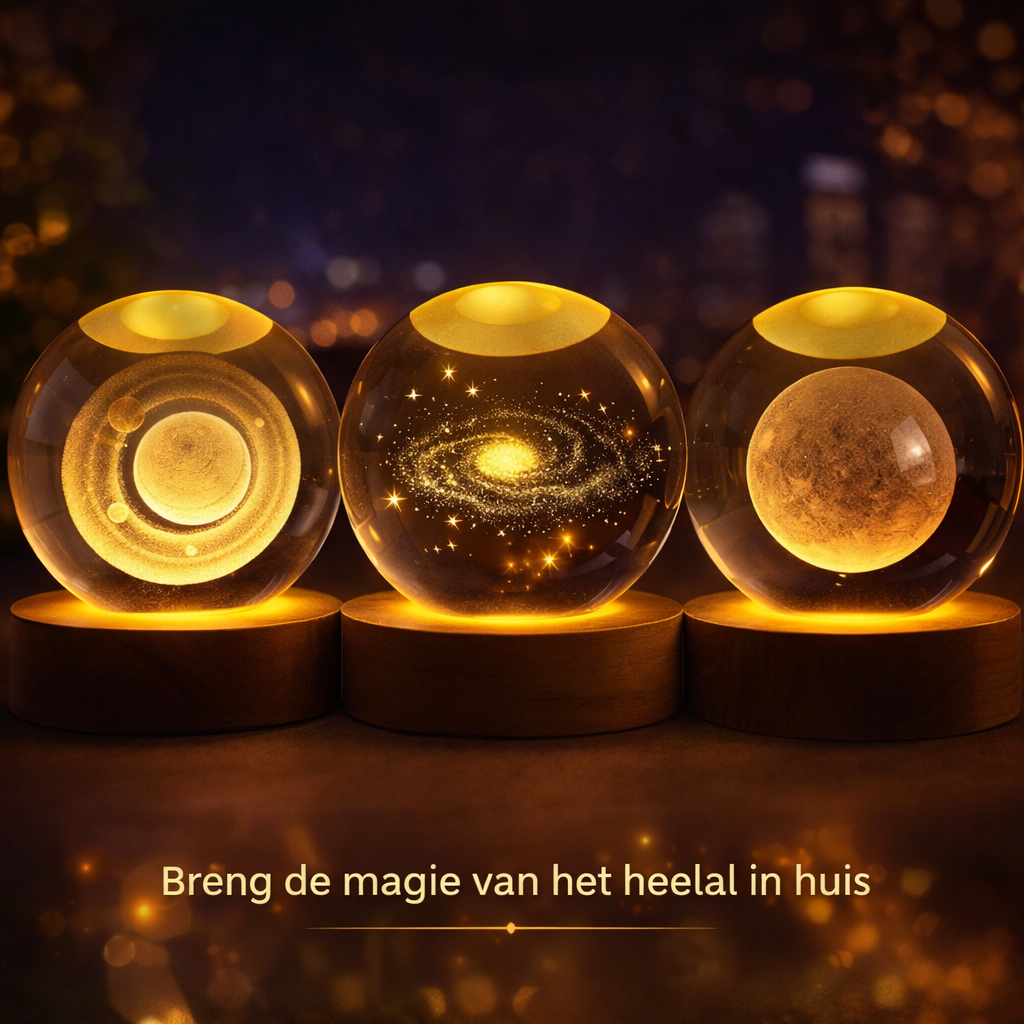 Kosmische verlichting voor een magische sfeer