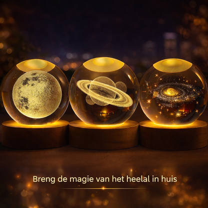 Kosmische verlichting voor een magische sfeer