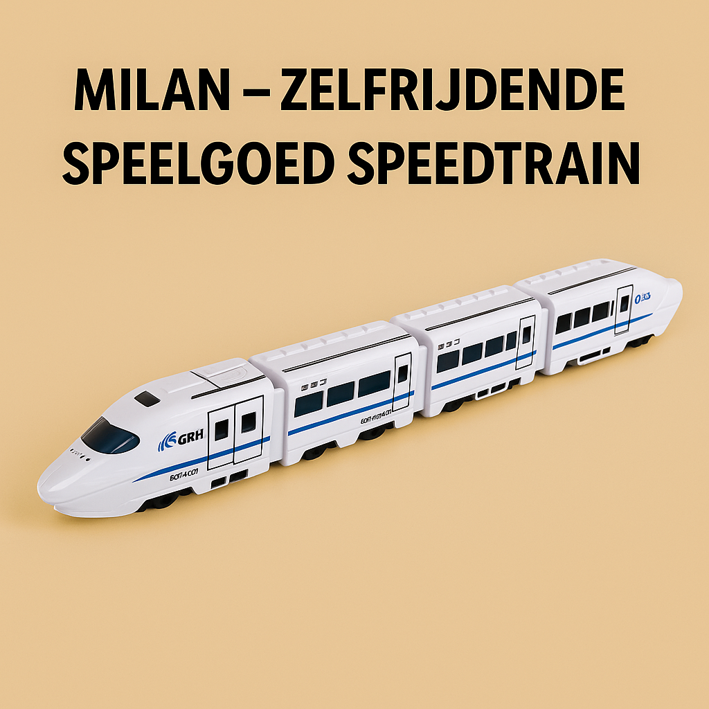 Milan – Zelfrijdende Speelgoed SpeedTrain