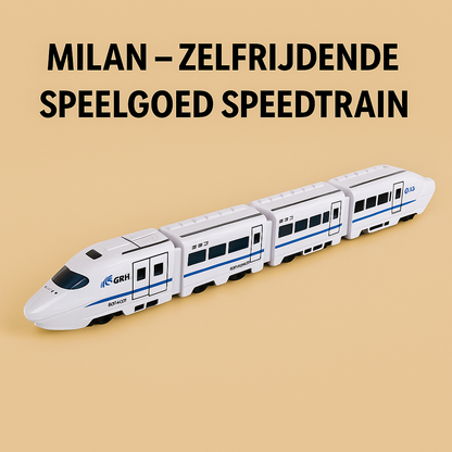 Milan – Zelfrijdende Speelgoed SpeedTrain