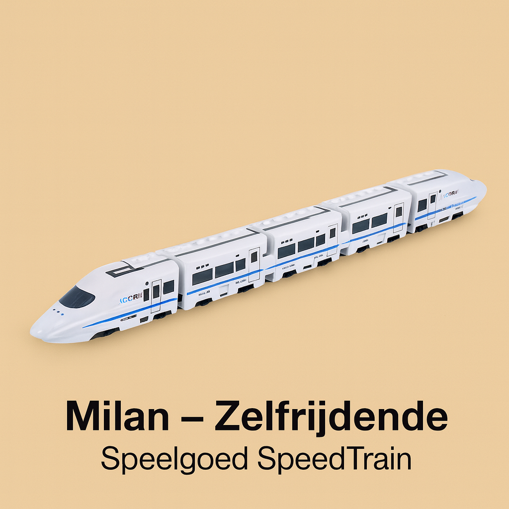 Milan – Zelfrijdende Speelgoed SpeedTrain