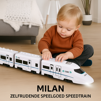 Milan – Zelfrijdende Speelgoed SpeedTrain
