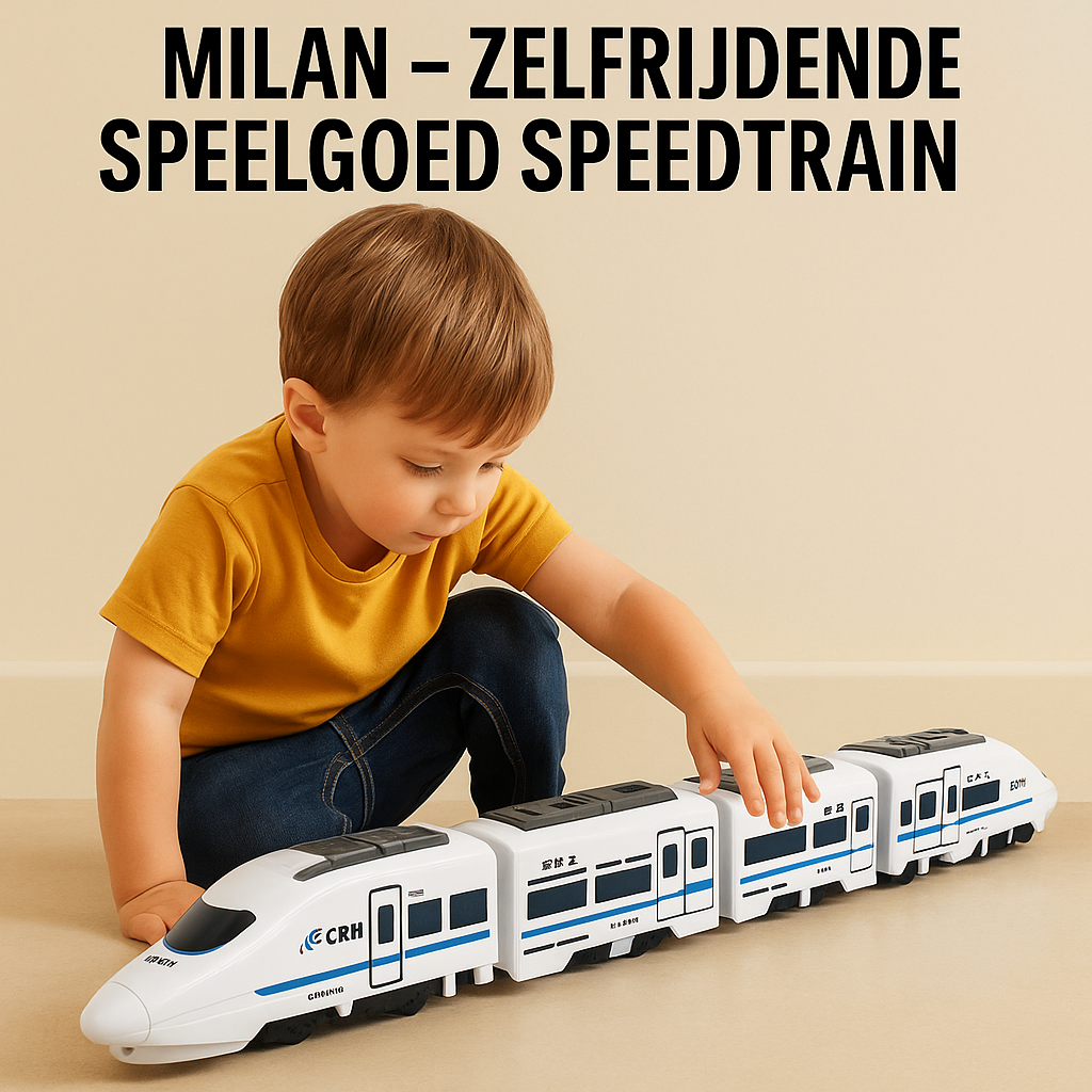 Milan – Zelfrijdende Speelgoed SpeedTrain