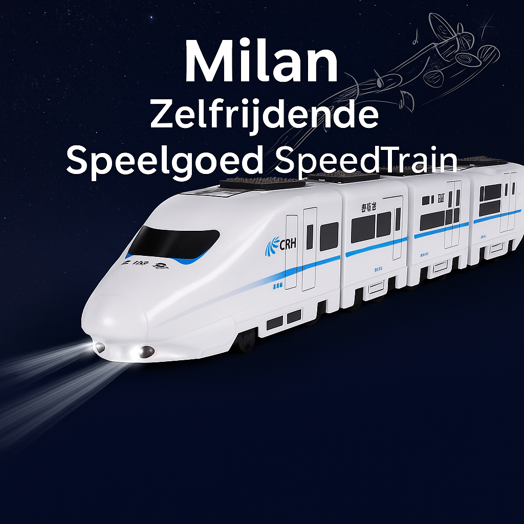 Milan – Zelfrijdende Speelgoed SpeedTrain