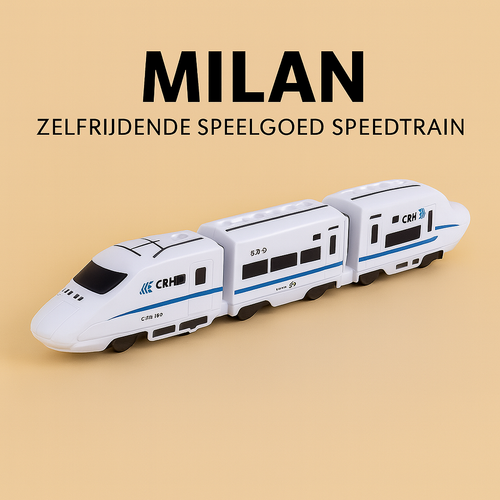Milan – Zelfrijdende Speelgoed SpeedTrain