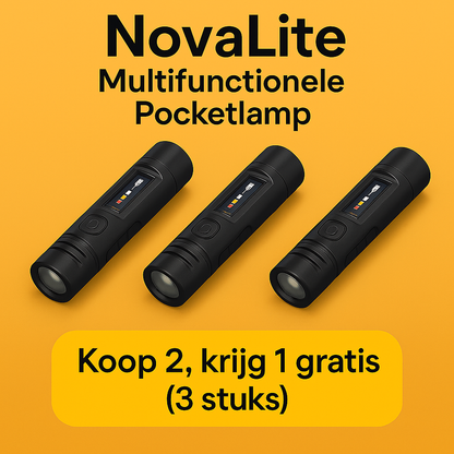 NovaLite Multifunctionele Pocketlamp