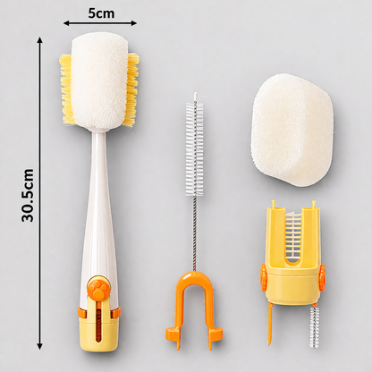 Sanne- 5‑in‑1 Reinigingsborstelset voor Waterflessen Alles-in-één Schoonmaakpakket