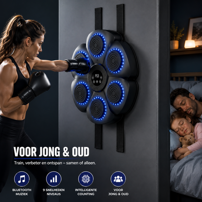 BoxPro™ Family Strike Pro-boksmachine voor het hele gezin