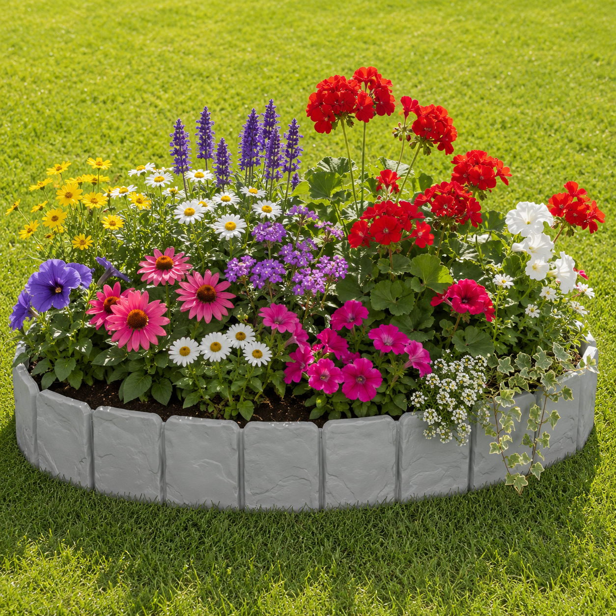 Gazonrand StoneEdge™ – Natuurlijk en duurzaam voor de tuin