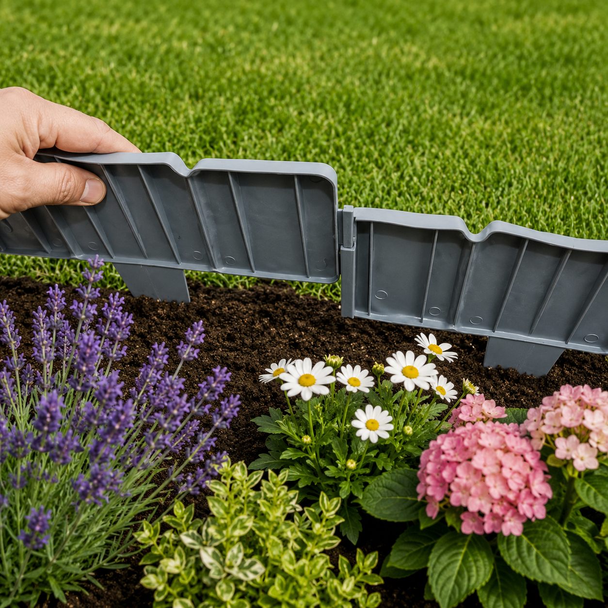 Gazonrand StoneEdge™ – Natuurlijk en duurzaam voor de tuin