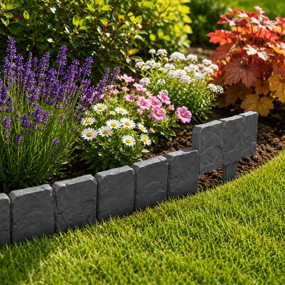 Gazonrand StoneEdge™ – Natuurlijk en duurzaam voor de tuin
