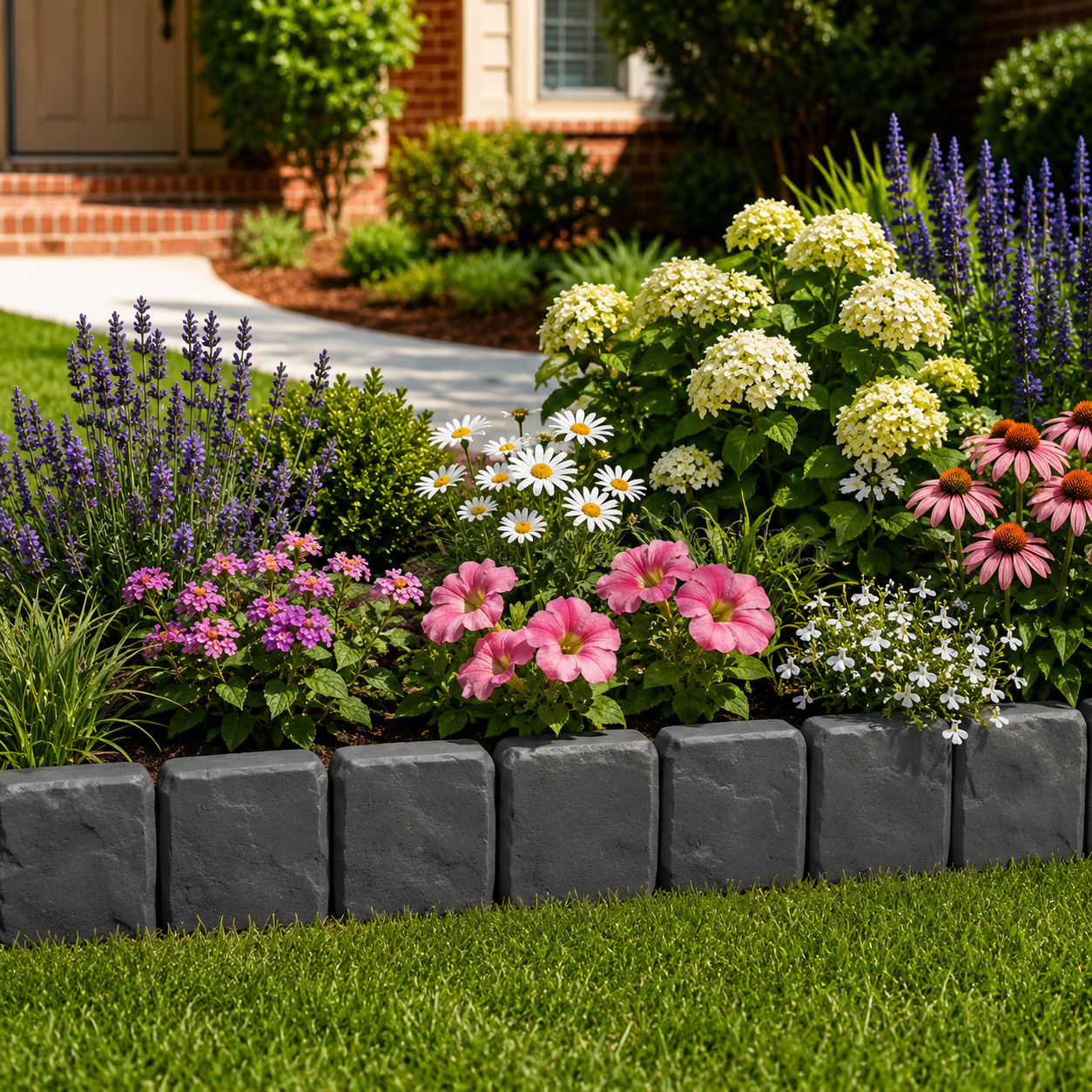 Gazonrand StoneEdge™ – Natuurlijk en duurzaam voor de tuin